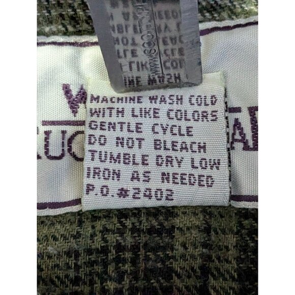 Vintage Wrangler Rugged Wear Thermal Lined Flannel Shirt Jacket Shacket Mens Lrg - Picture 14 of 15